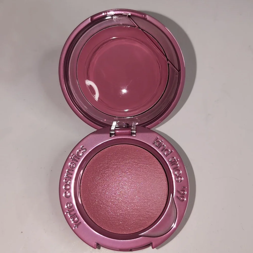 NEW RELEASE!!! Tarte Macaron Blush & Glow Duo-Color:Pink Champagne-NIB